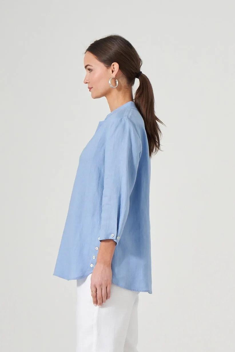 29" Notched Mandarin Tunic