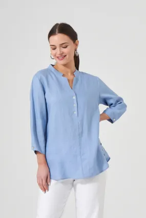 29" Notched Mandarin Tunic