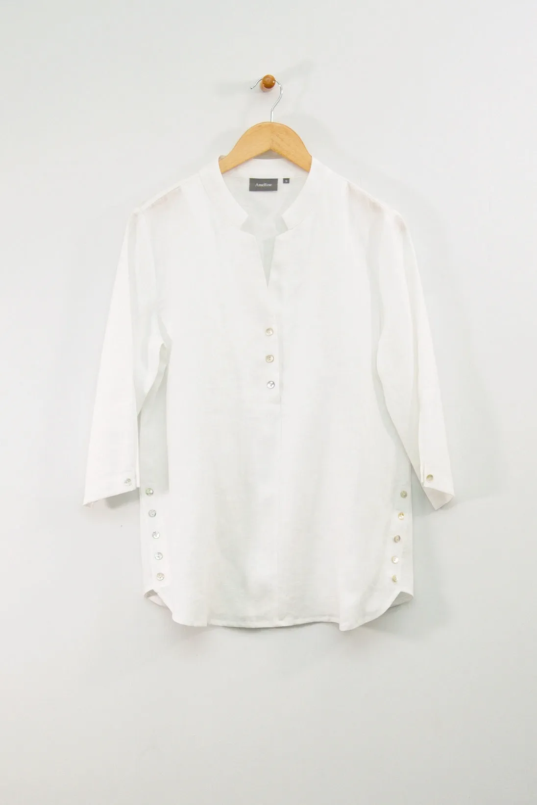 29" Notched Mandarin Tunic