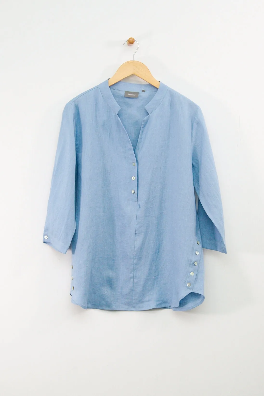 29" Notched Mandarin Tunic