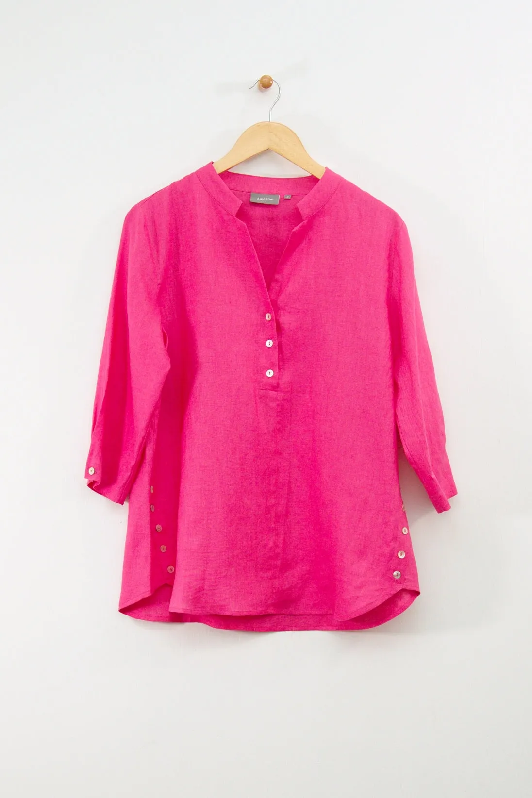 29" Notched Mandarin Tunic