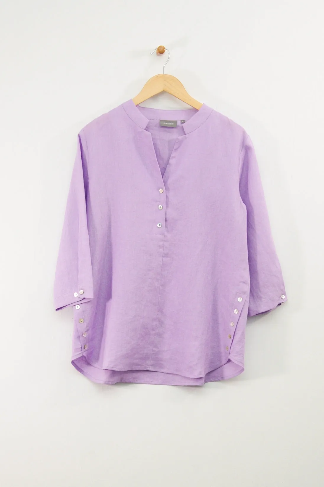 29" Notched Mandarin Tunic