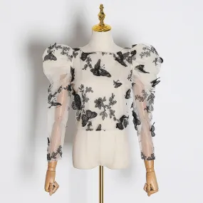 Always You Mesh Blouse