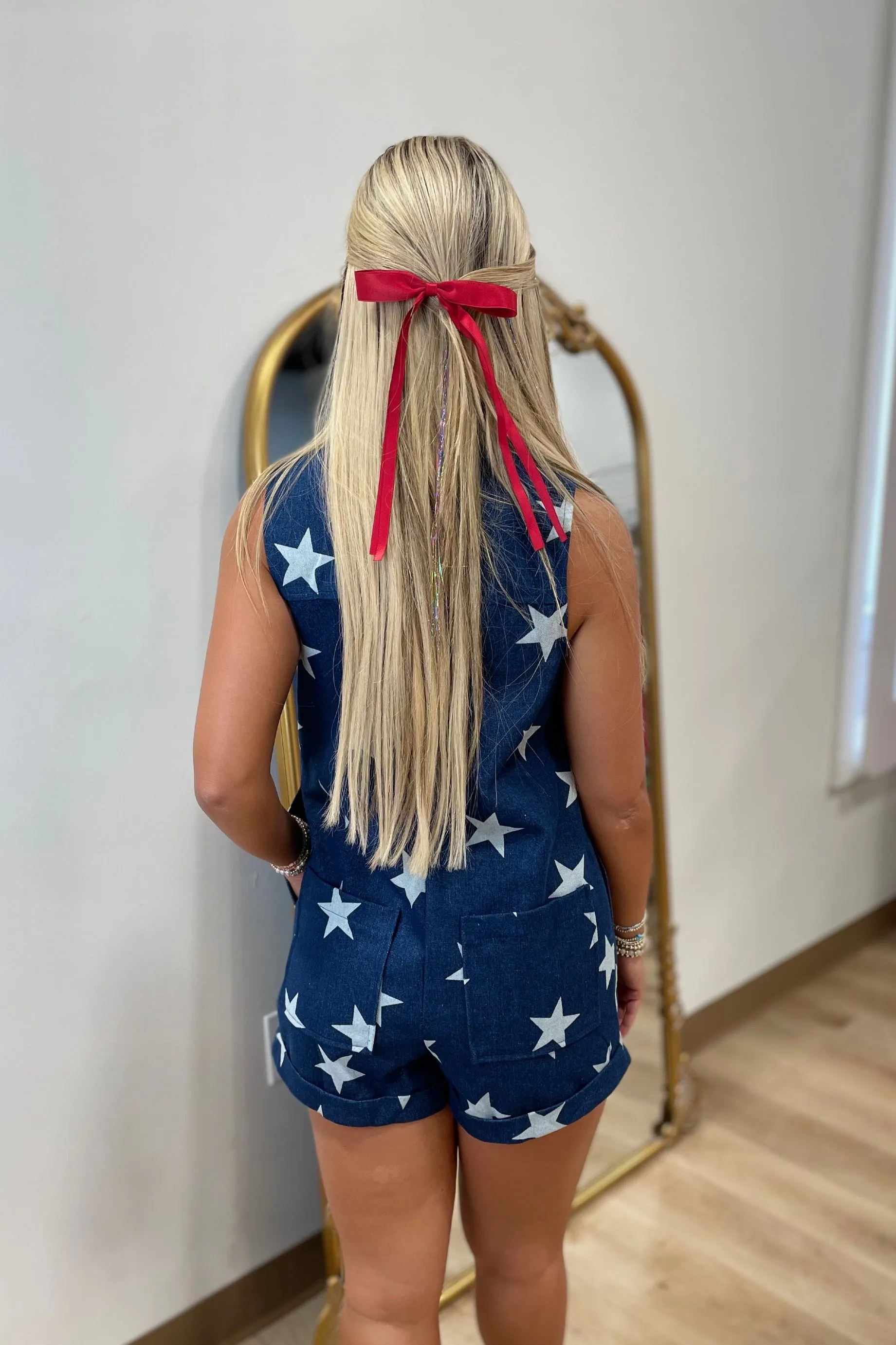 American Babe Star Denin Romper