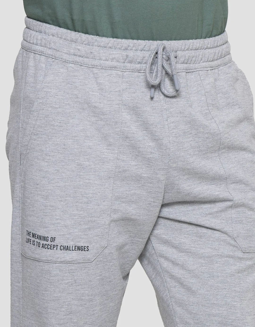 American Jeans Celana Panjang Knit Pocket Overlock Pria