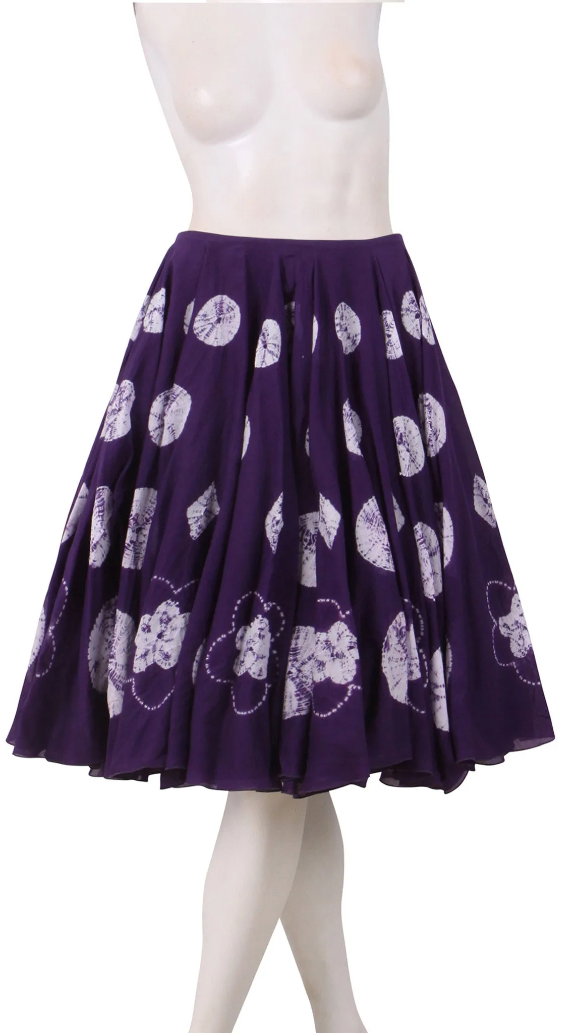 Aster Skirt Cotton Musola (Multi Shibori)
