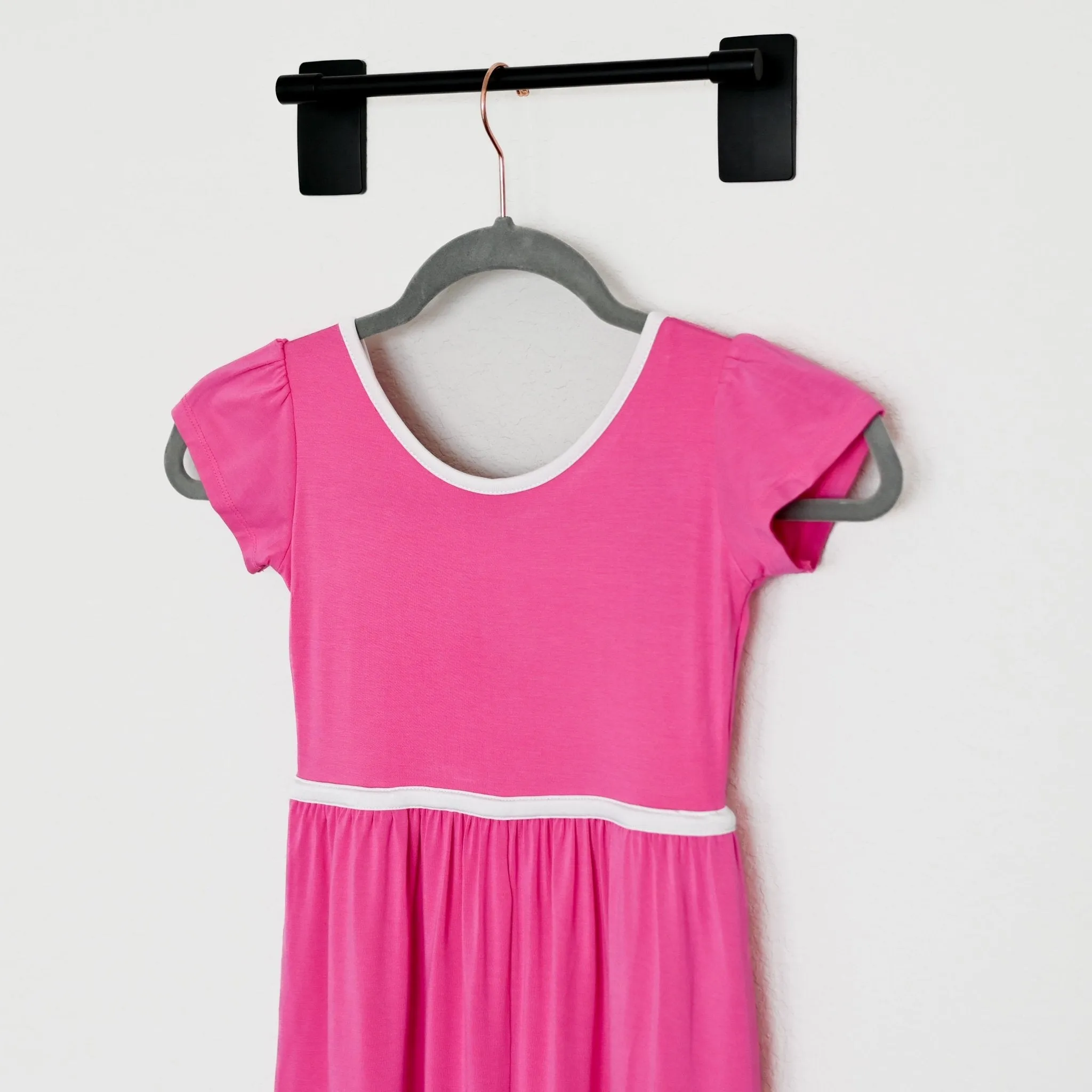 Azalea Pink Wide Leg Romper