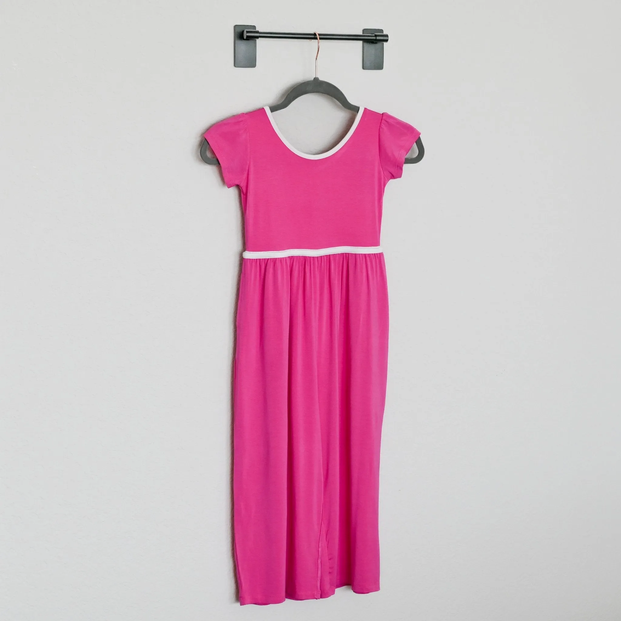 Azalea Pink Wide Leg Romper