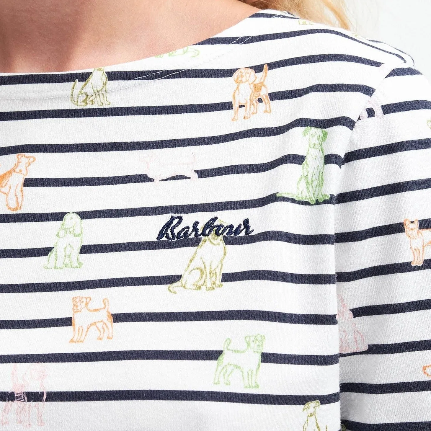 Barbour Bradley Print T-Shirt In Country Print