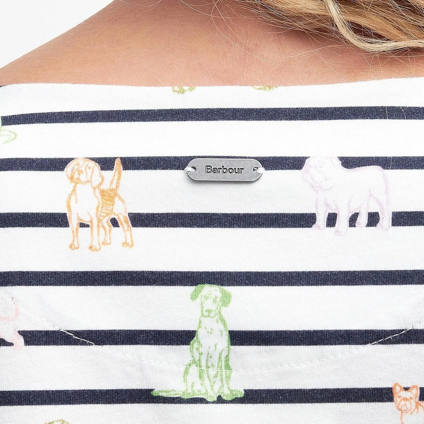Barbour Bradley Print T-Shirt In Country Print