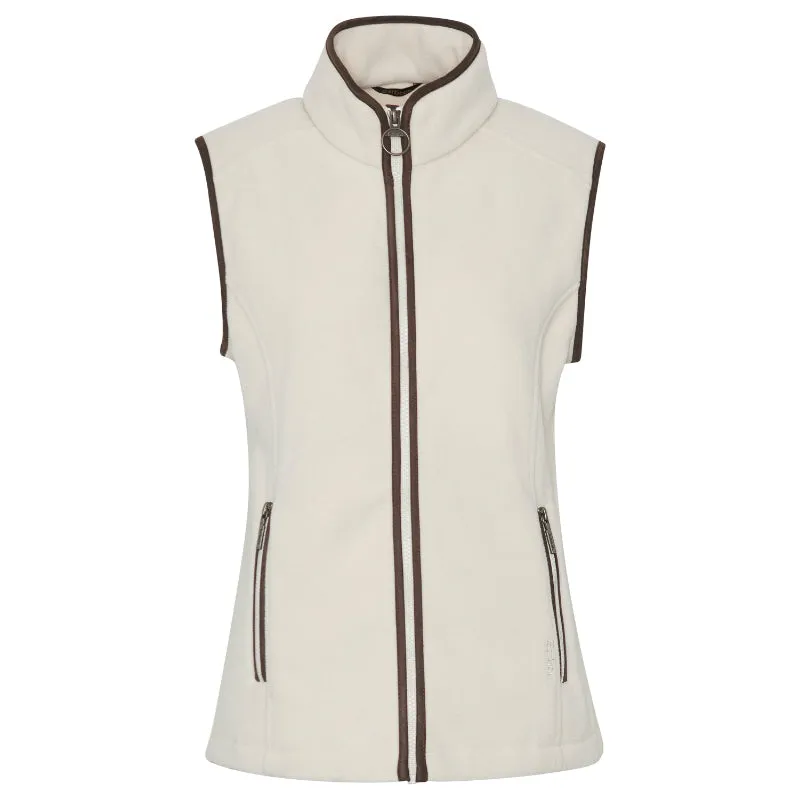 Barbour Country Colton Ladies Fleece Gilet - Pearl