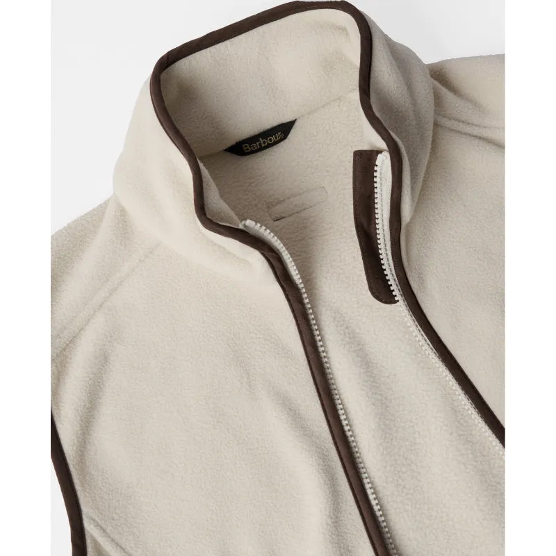 Barbour Country Colton Ladies Fleece Gilet - Pearl