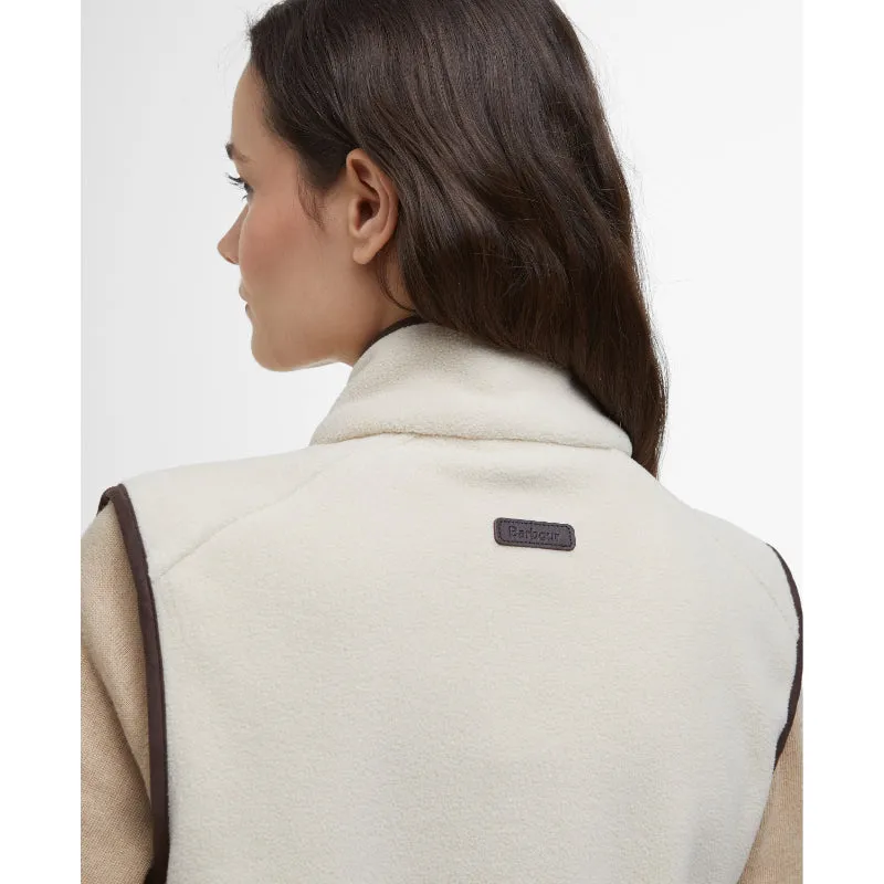 Barbour Country Colton Ladies Fleece Gilet - Pearl