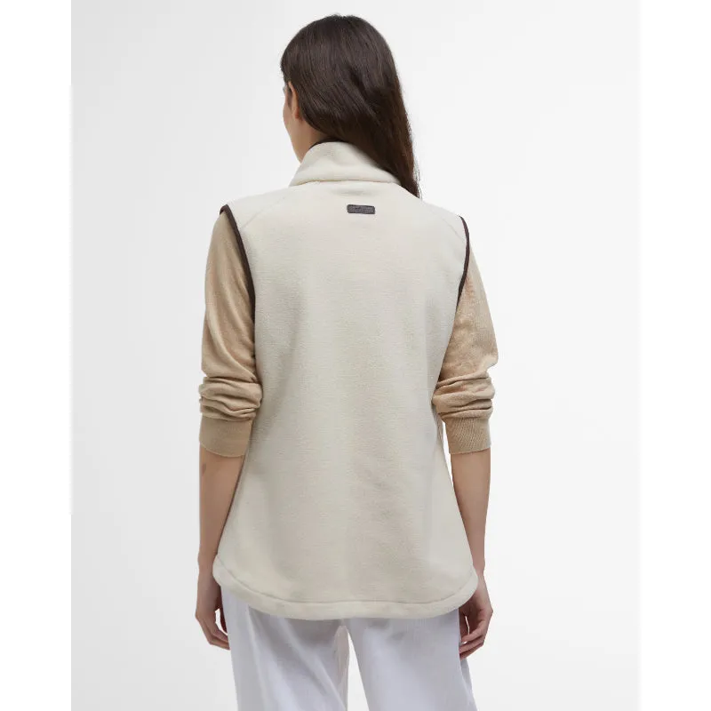 Barbour Country Colton Ladies Fleece Gilet - Pearl