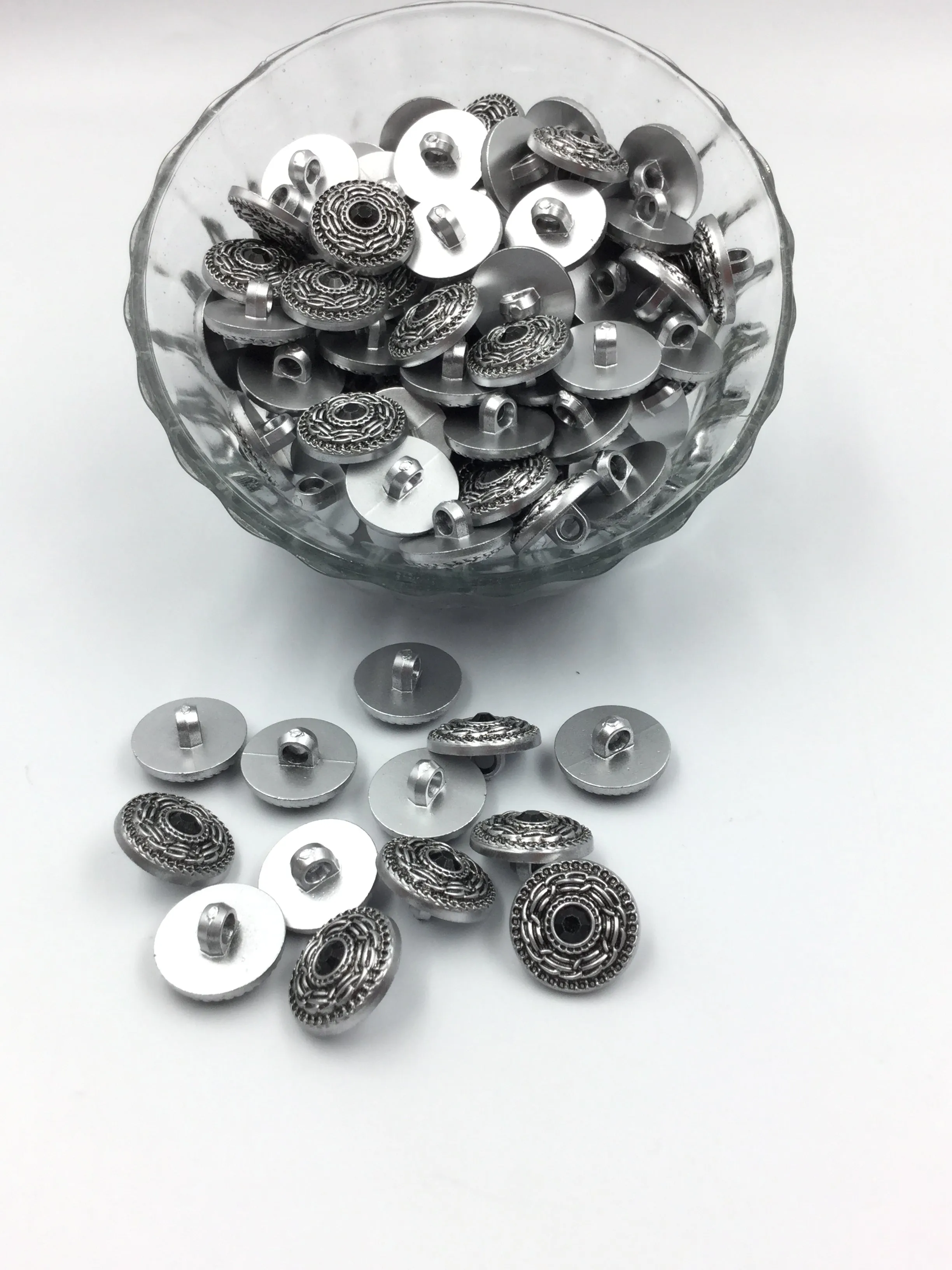 Black and Silver Unique Designed Suit/Coat/Blazer Button