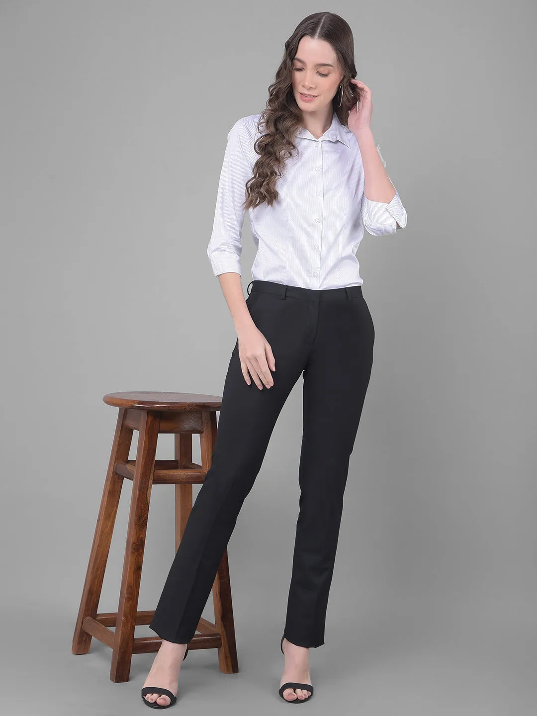 Black Chinos Trousers