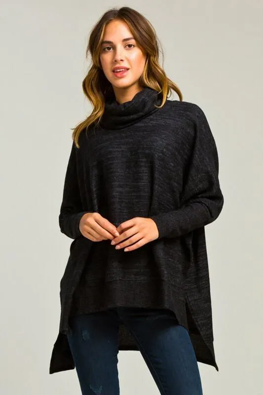 Blustery Afternoon Top - Charcoal