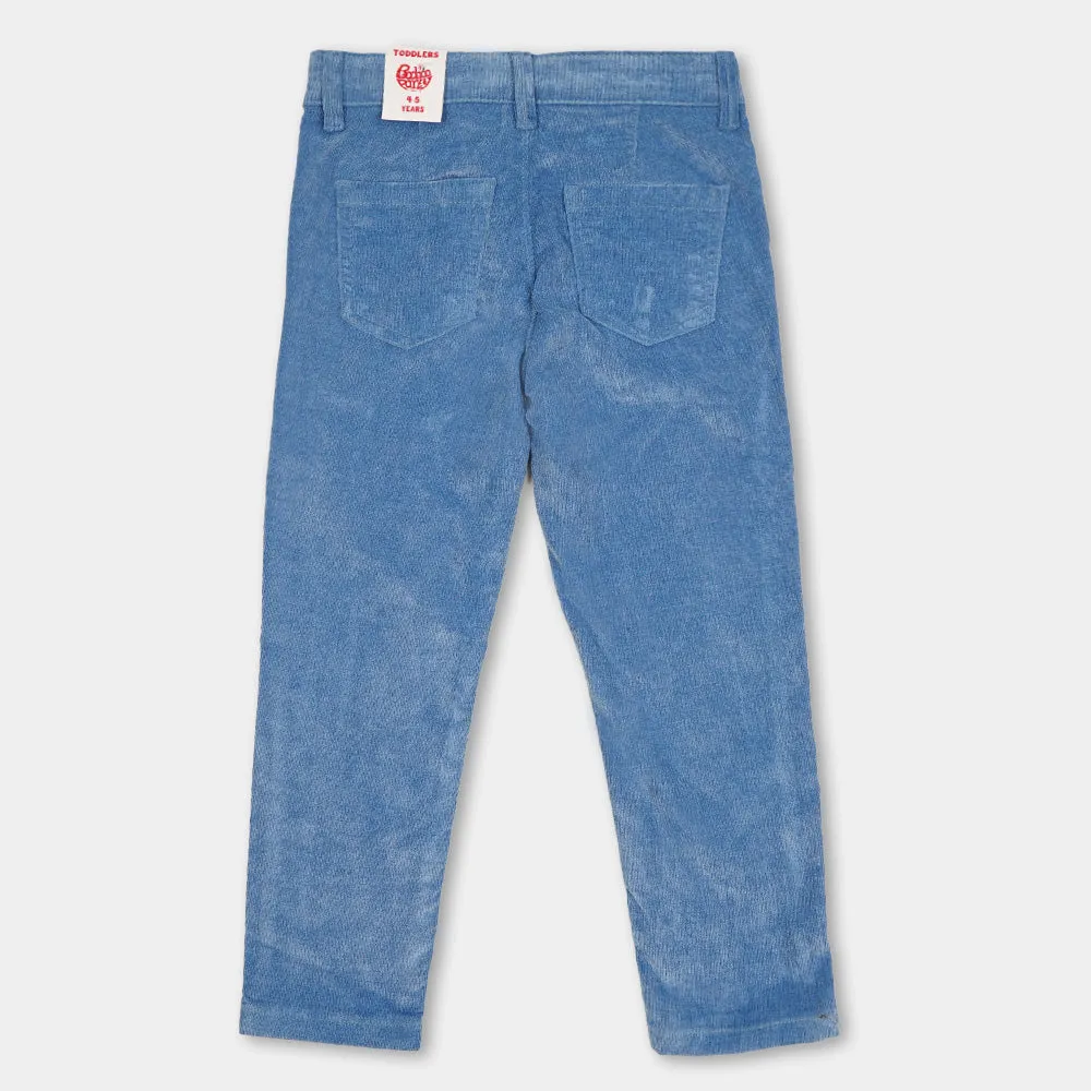 Boys Corduroy Pant F22 - Blue