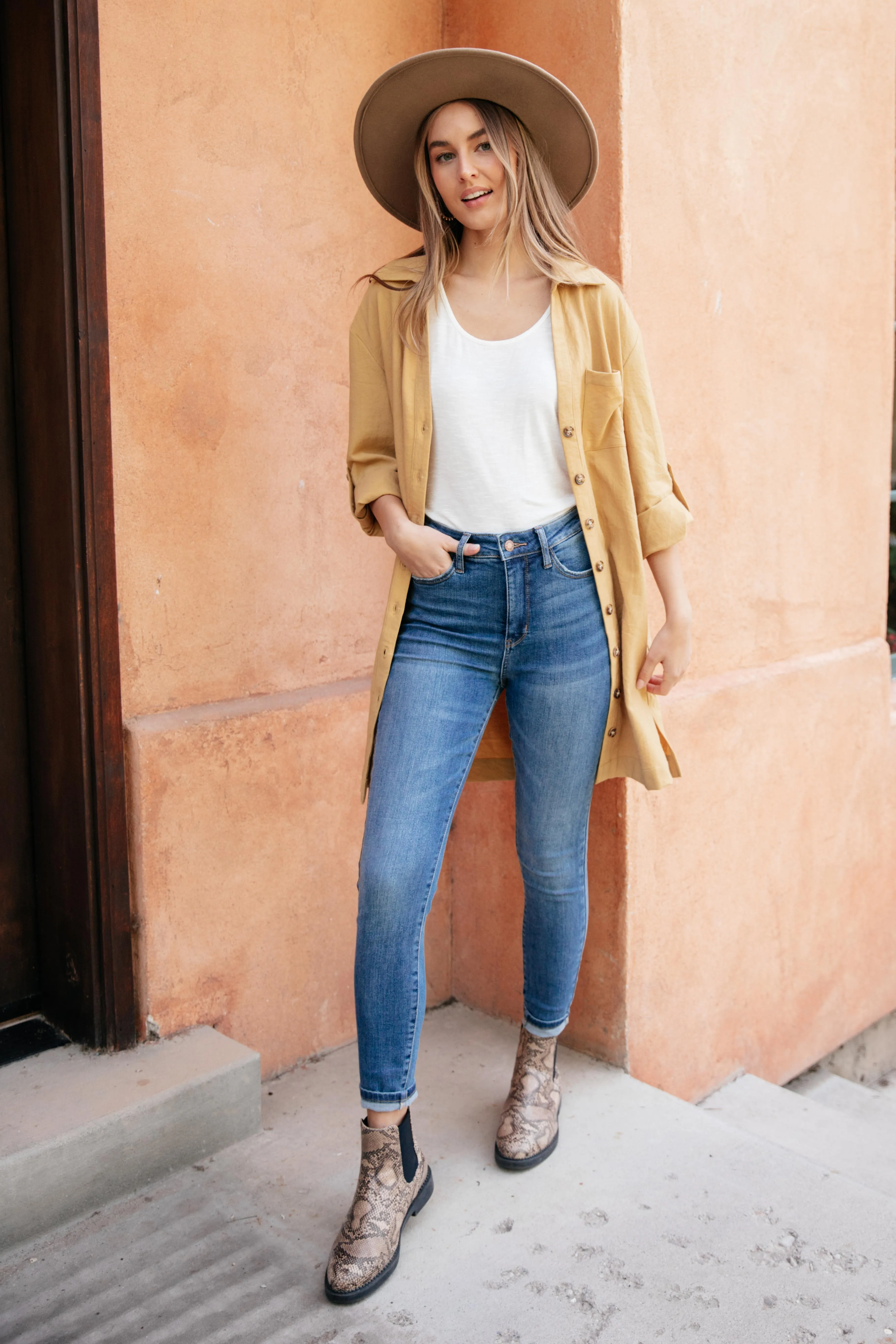 Button Up Day Tunic