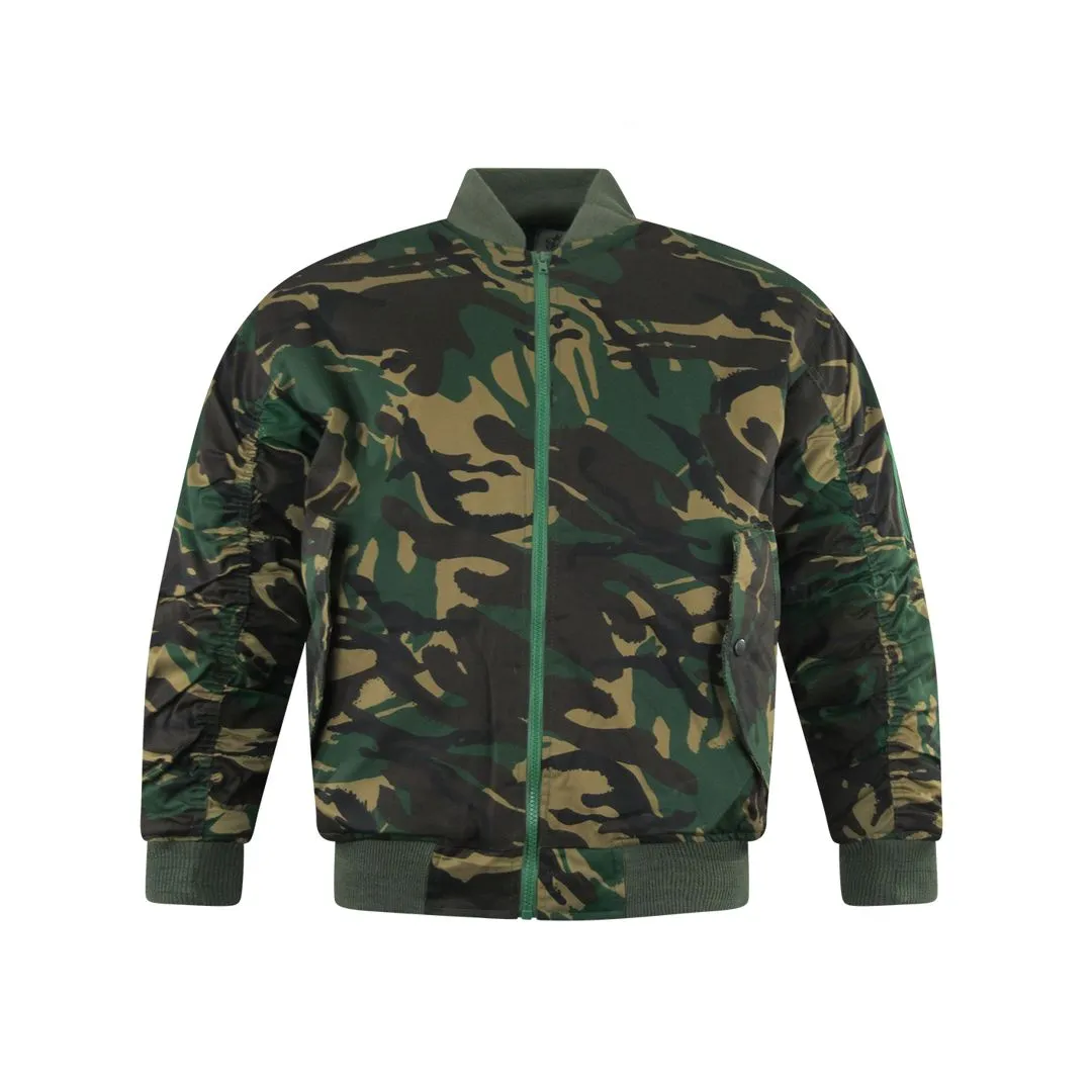 Camouflage MA1 Bomber Jacket