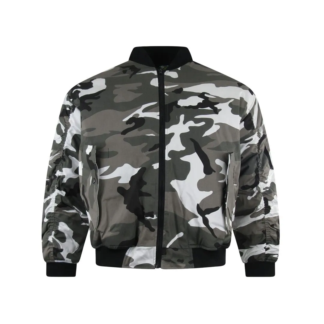 Camouflage MA1 Bomber Jacket