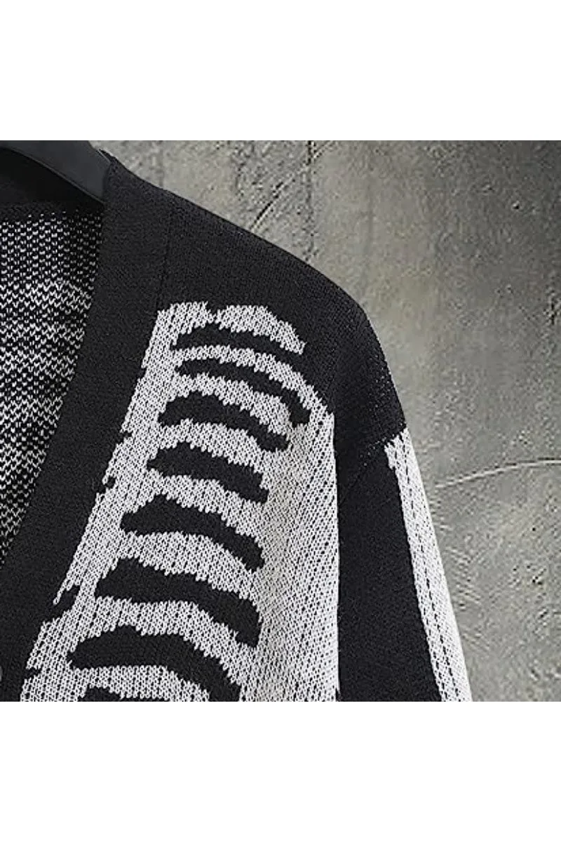 CG0105 Skeleton Knitted Cardigan