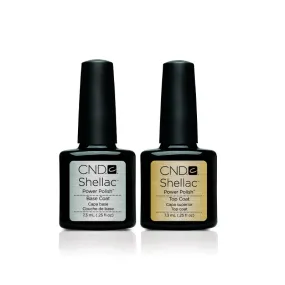 CND Shellac - Base & Top Coat (0.25 oz)