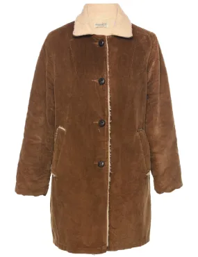 Corduroy Brown Jacket - L