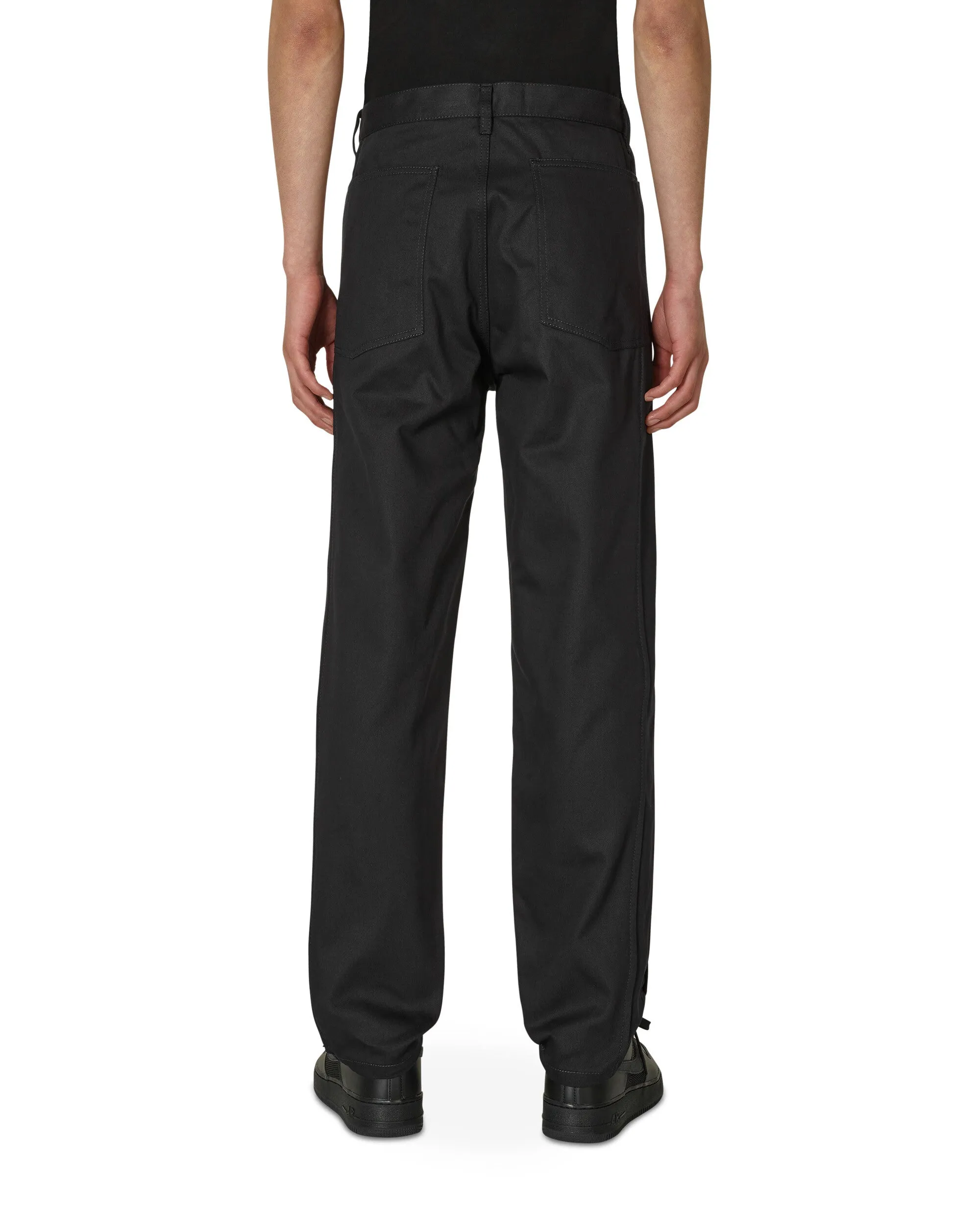 Cotton Twill Trousers Blue
