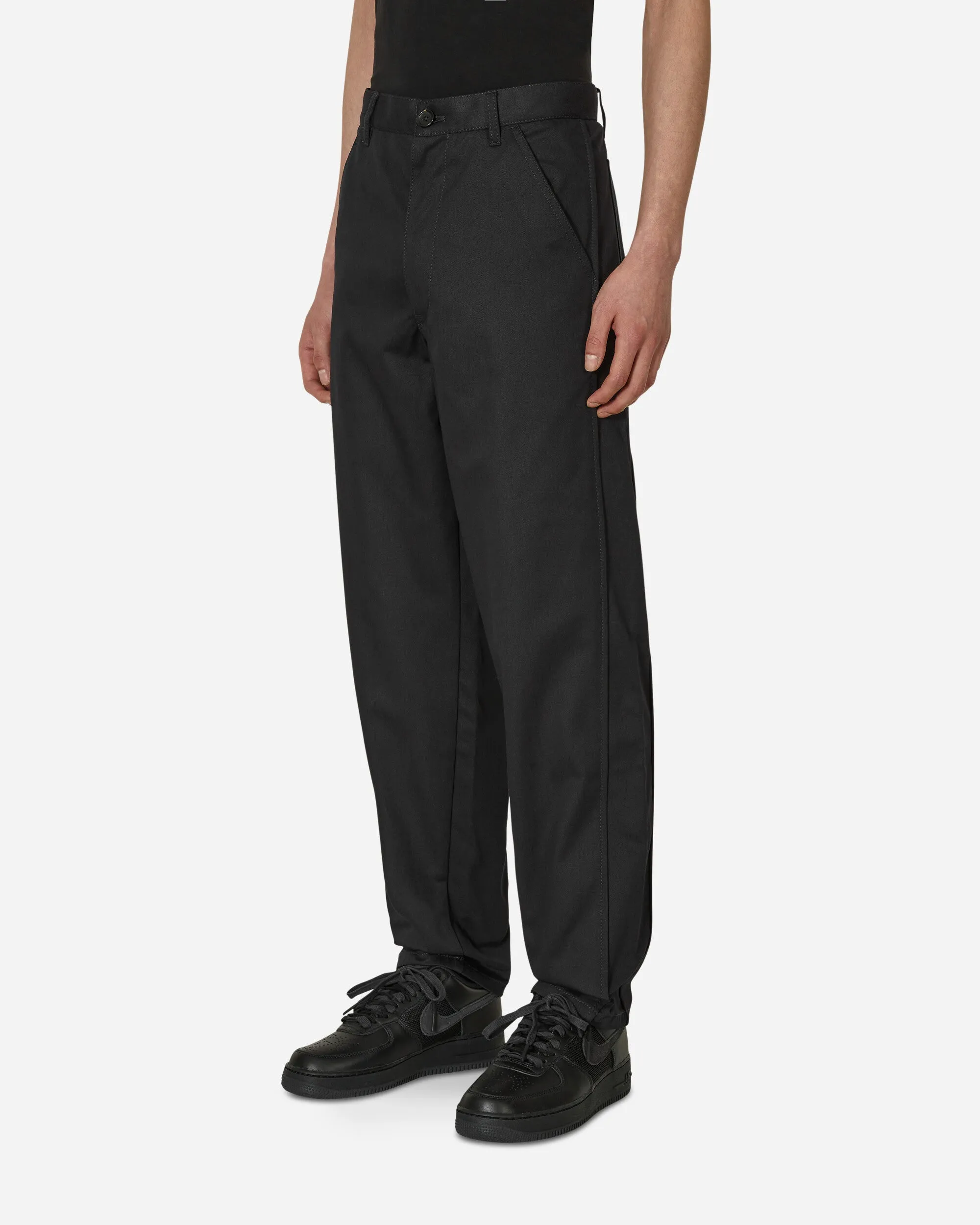 Cotton Twill Trousers Blue