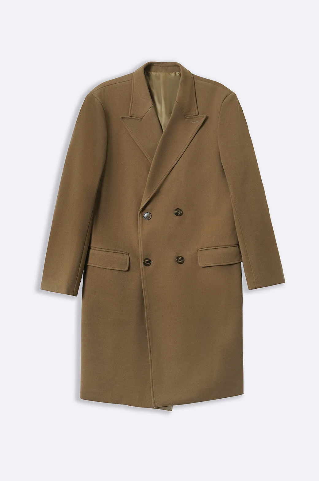 DOUBLE BREASTED OVERCOAT