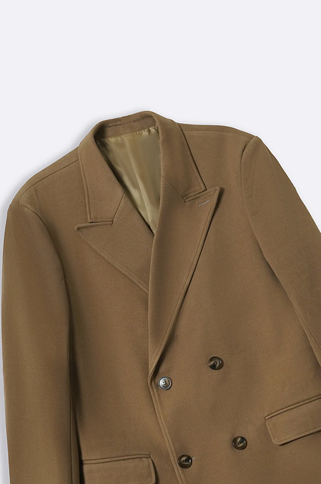 DOUBLE BREASTED OVERCOAT