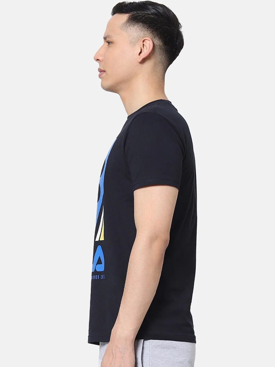 Fila Grey Adrian Men's Logo T-Shirt