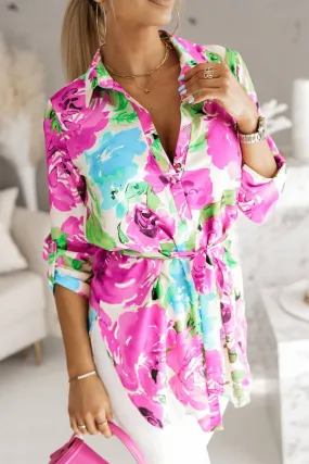 Floral Watercolor Tunic
