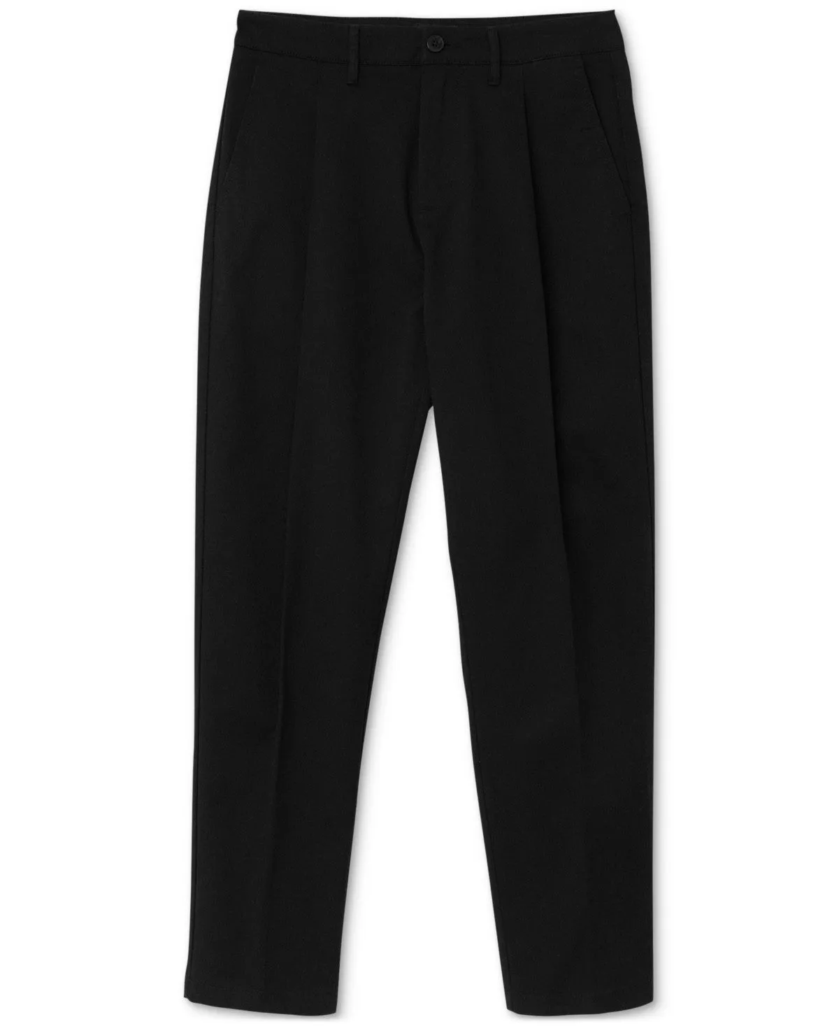 Frank And Oak Mens Relaxed fit Chinos Pants 32  Black Solid