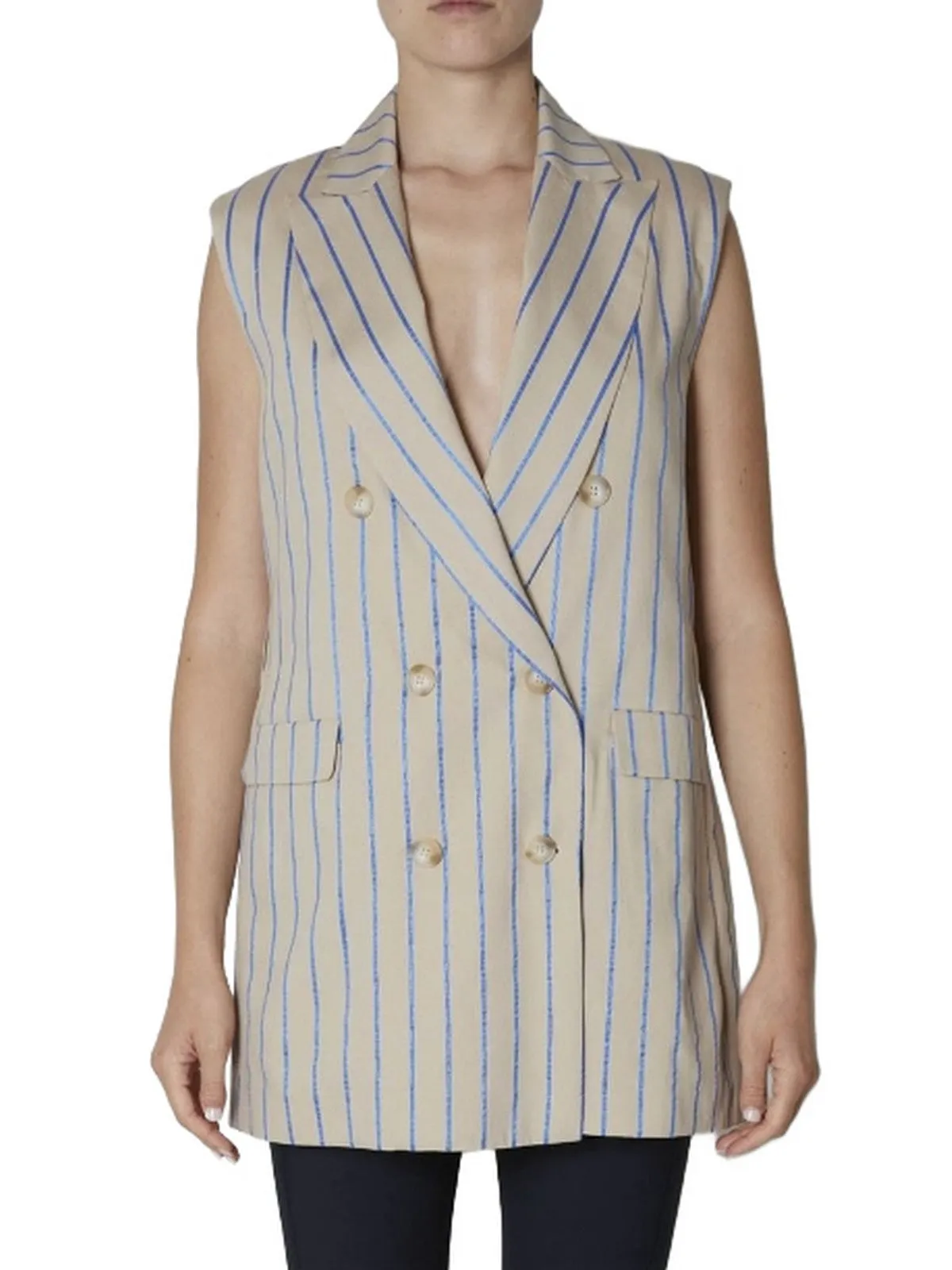 Gilet Donna Kaos - Gilet - Beige