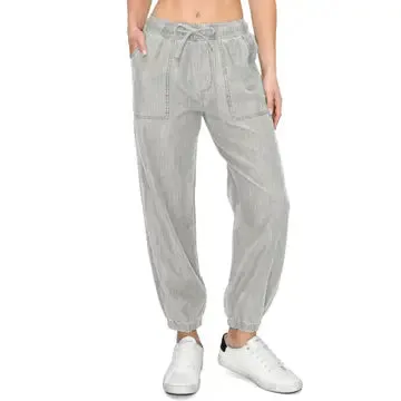 Gray Baggy Fit Joggers