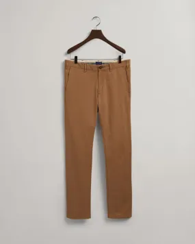 Hallden Comfort super chino Brun