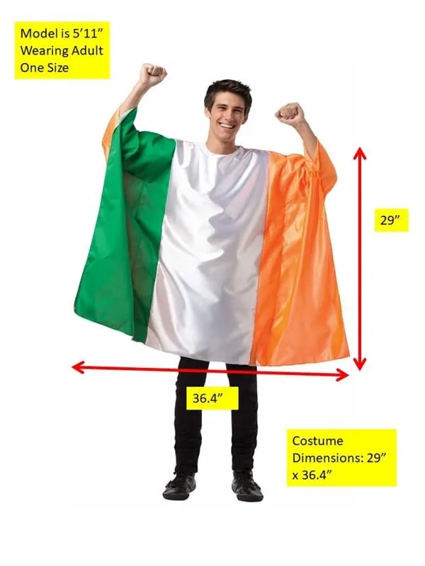 Ireland Flag Costume: O/S
