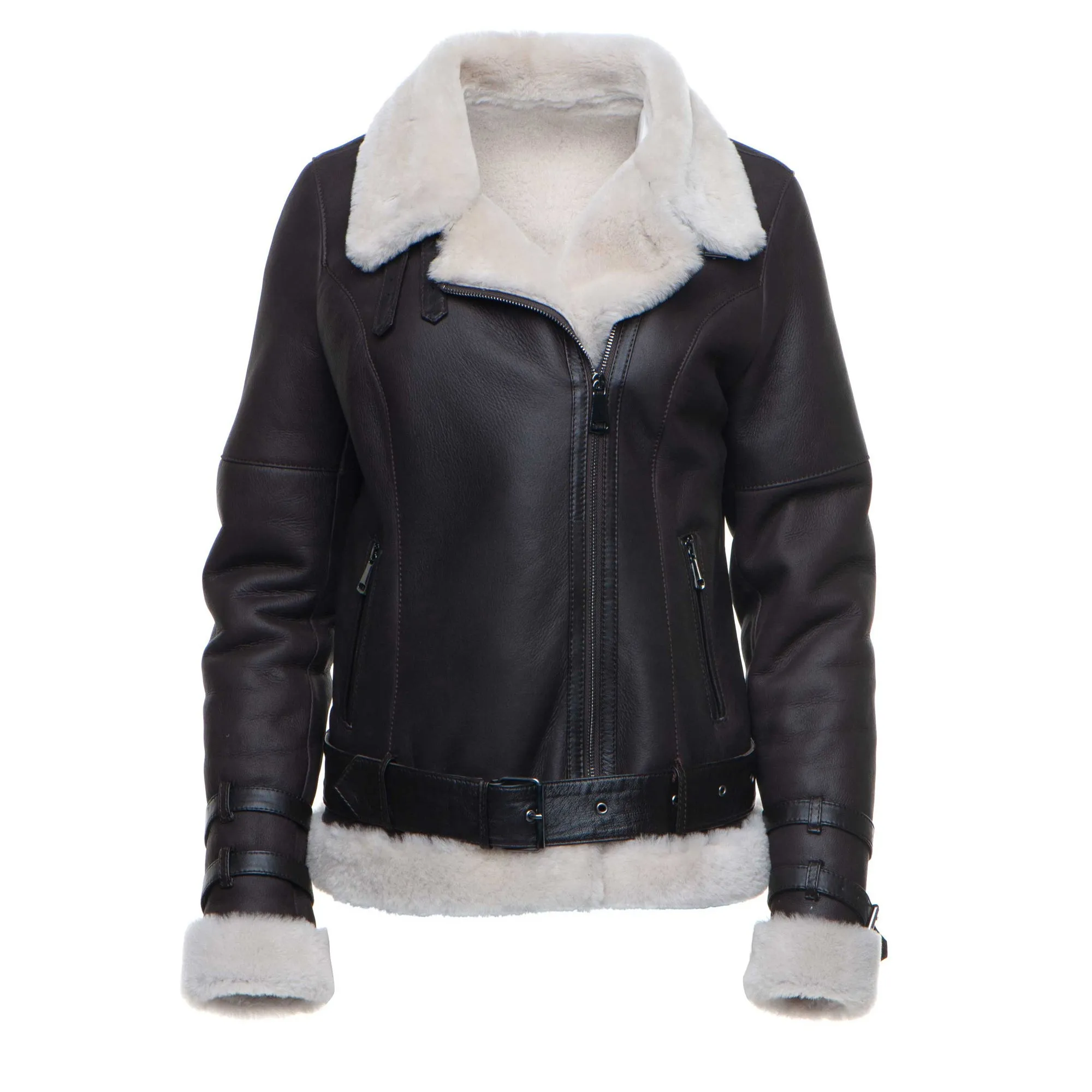 Jayne's Brown B3 Bomber Shearling Jacket