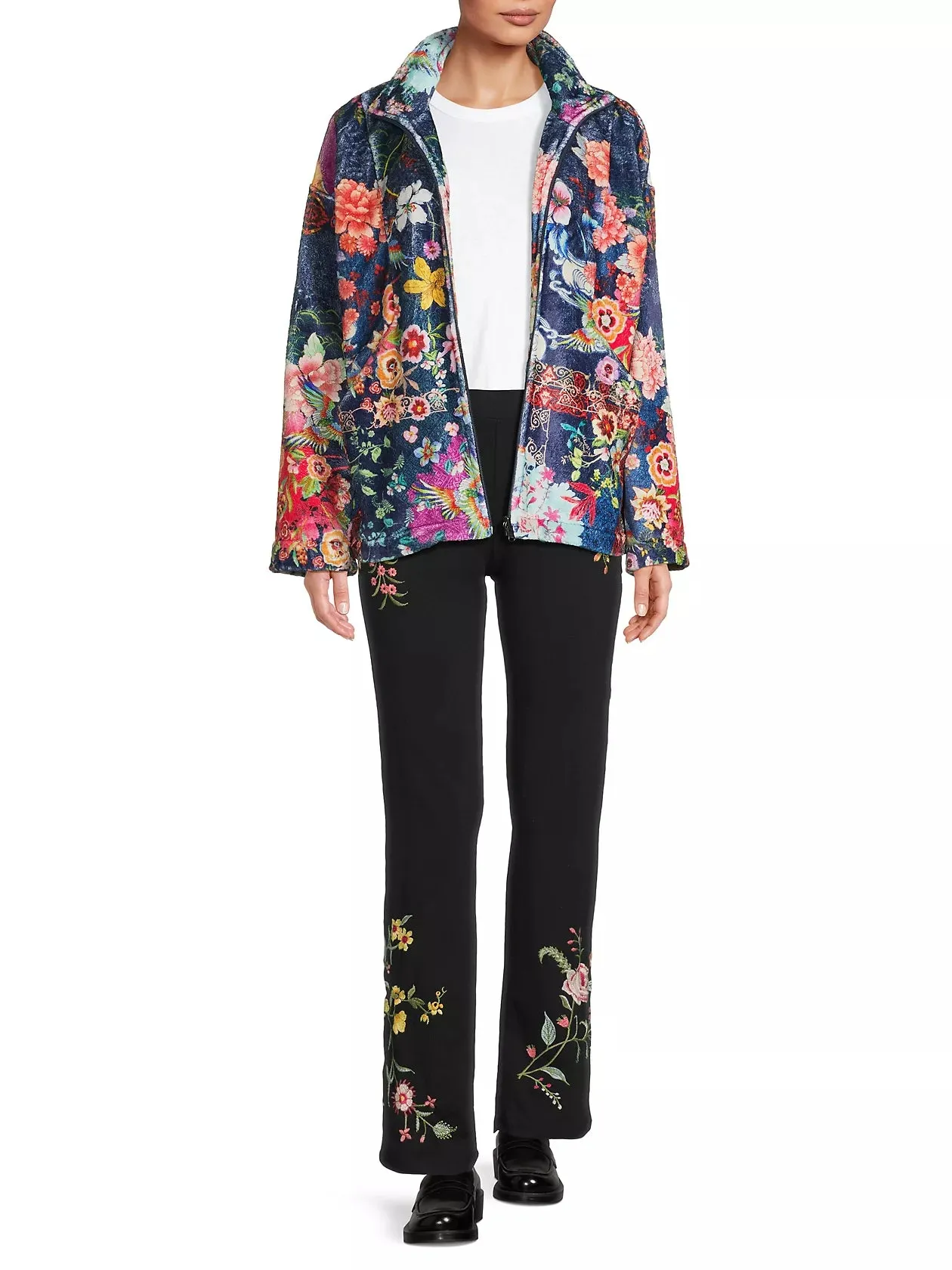Joan Zip Sherpa Jacket