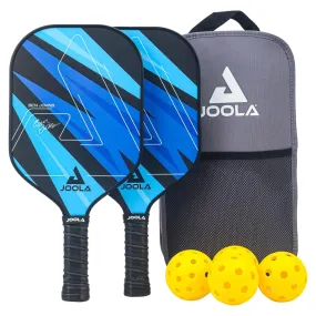 Joola Ben Johns Blue Lightning Pickleball Paddle Set