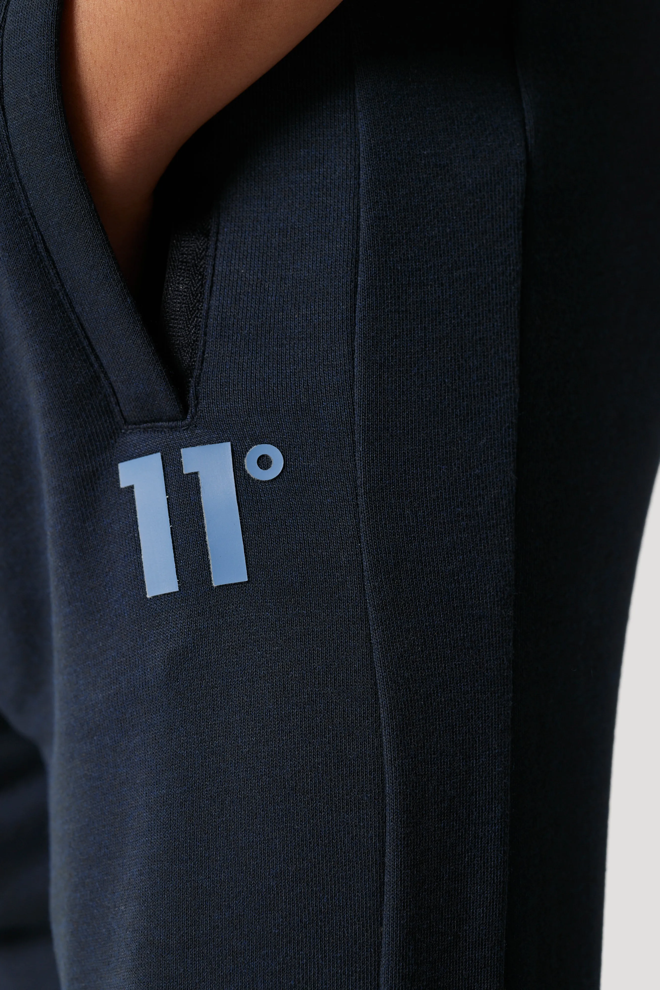 Junior Colour Block Joggers - Navy / Elemental Blue