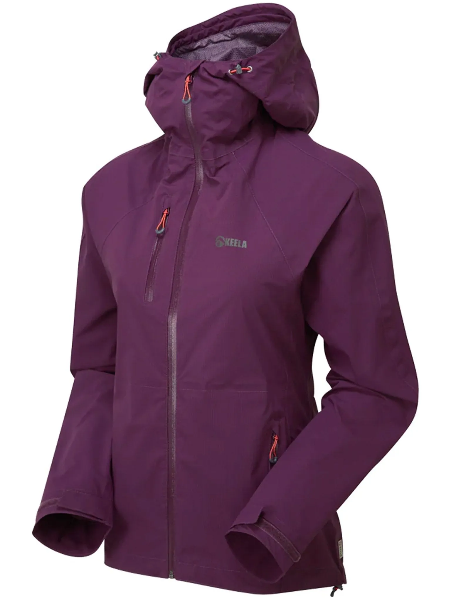 Keela Outdoors - Ladies  Storm Waterproof Jacket - Lightweight, breathable waterproof Womens coat