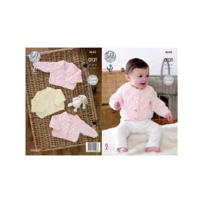 King Cole Comfort Aran Knitting Pattern 4643