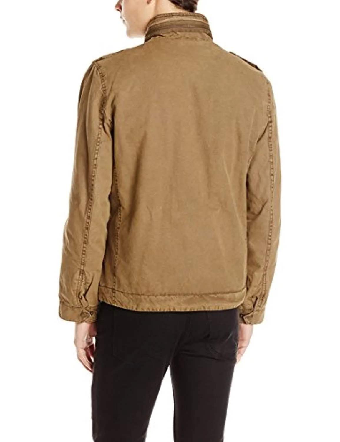 Levi's Men's Washed Cotton Two Pocket Military Jacket