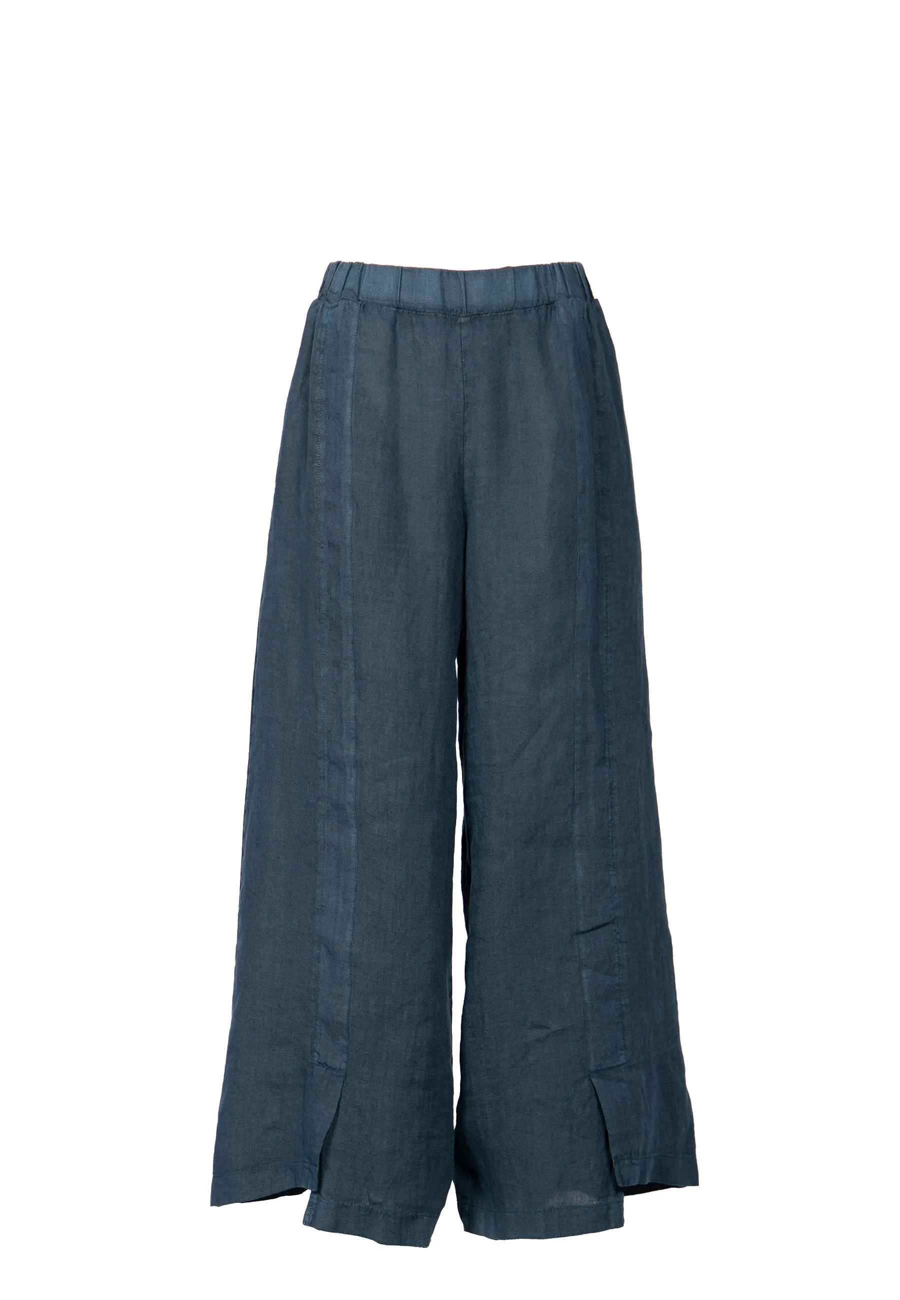 Luukaa Flared Navy Trousers