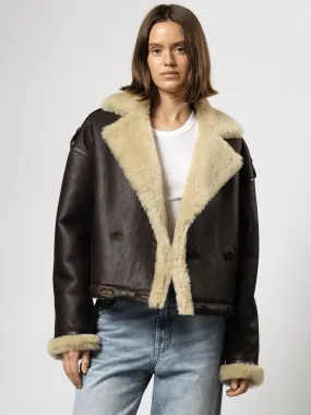 MARLEY JACKET - BROWN