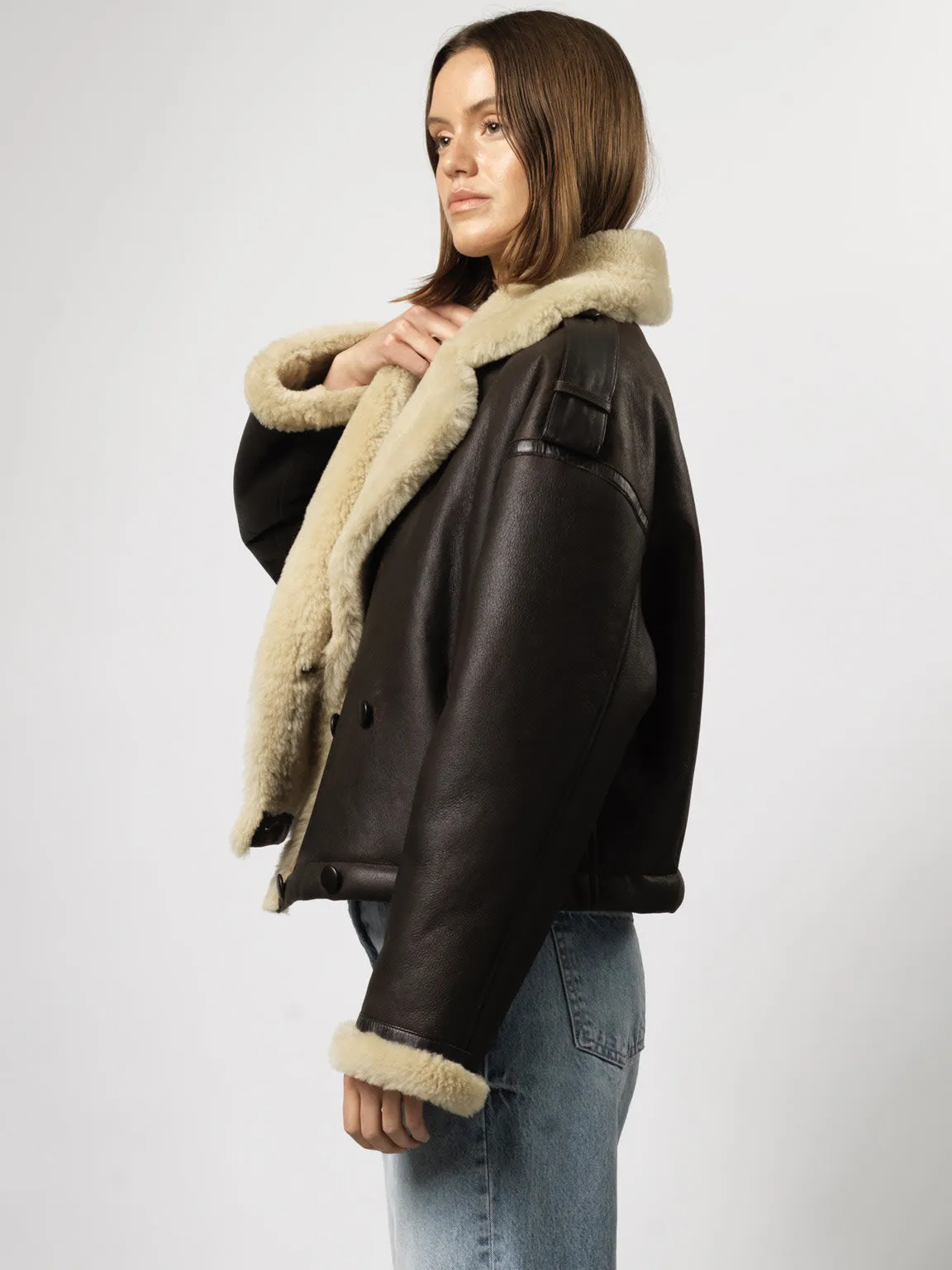 MARLEY JACKET - BROWN