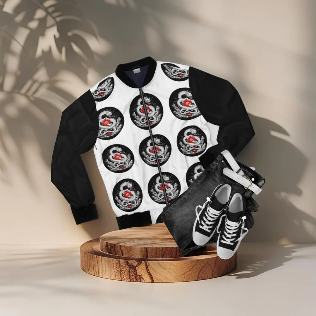 Men's Bomber Jacket - Emperor Dragon